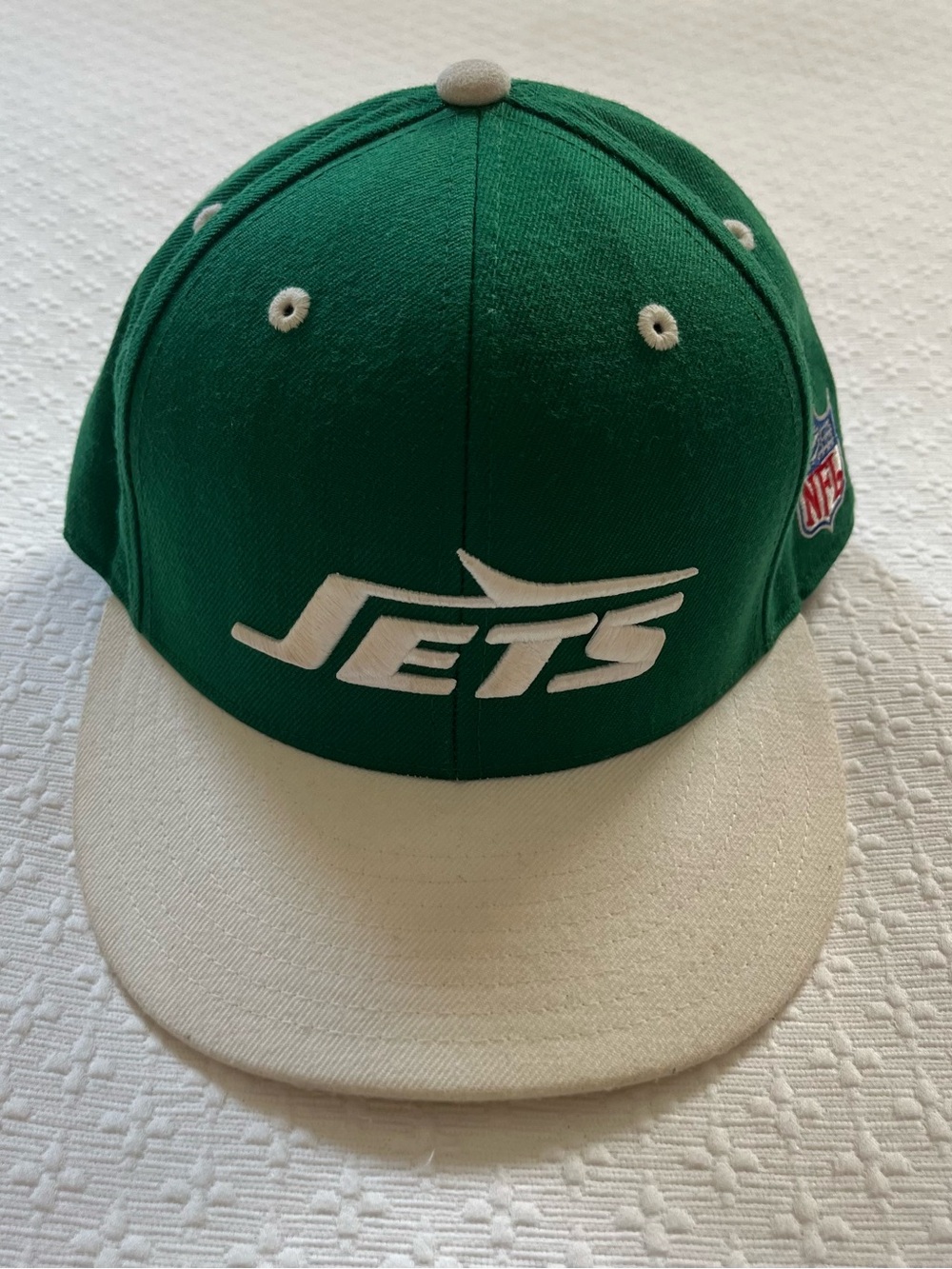 Hat interior with labels